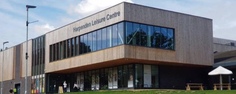 Harpenden Leisure Centre from outside